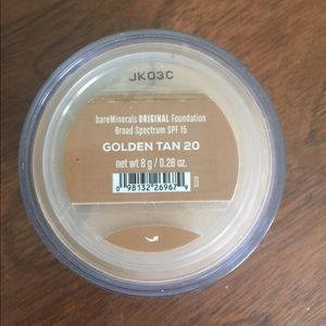 NEW Bare Minerals foundation golden tan